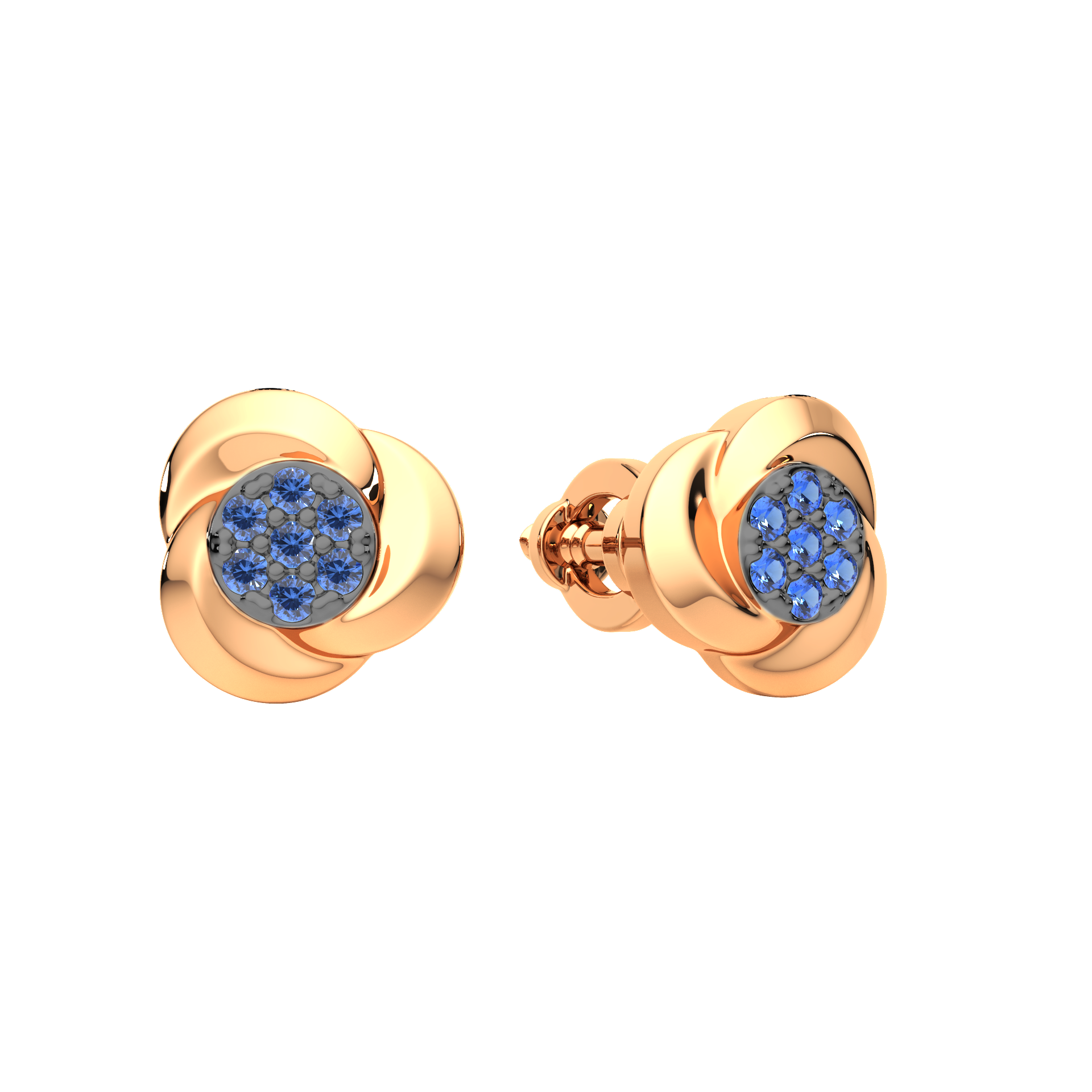 Серьги 3P1037.14K.R.ZZ