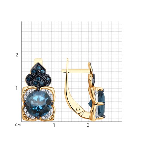 Серьги 72-00341