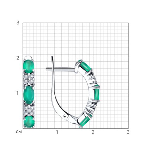 Серьги 92022450