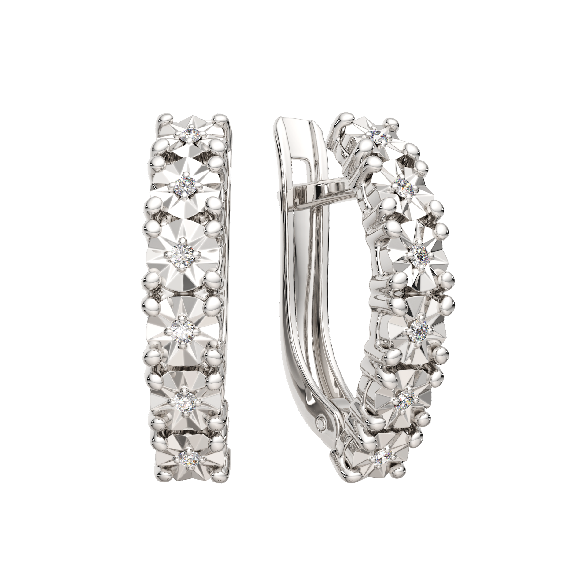 Серьги 3D00614.14K.W.ZZ