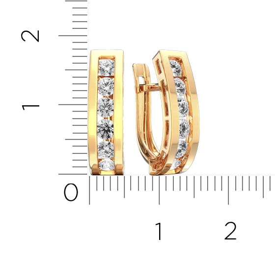 Серьги 3101012.14K.R.ZZ Серьги 3101012.14K.R.ZZ