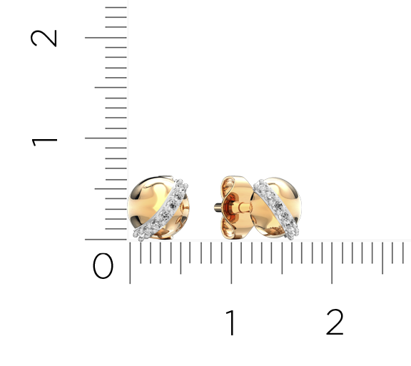 Серьги 3101025.14K.R.ZZ