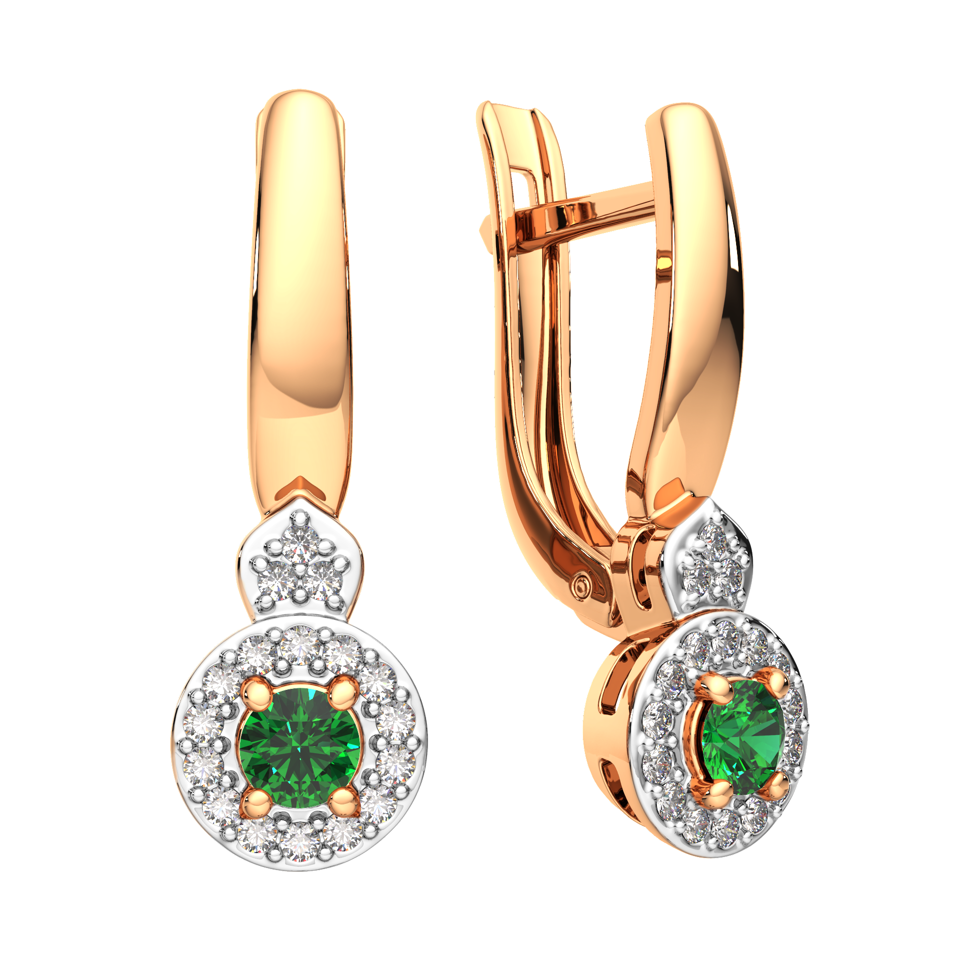 Серьги 3D20175.14K.R.ZZ