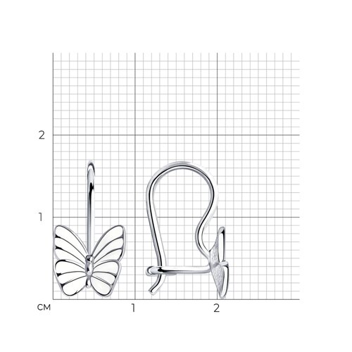 Серьги 94021638