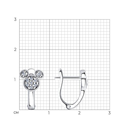 Серьги 94025700