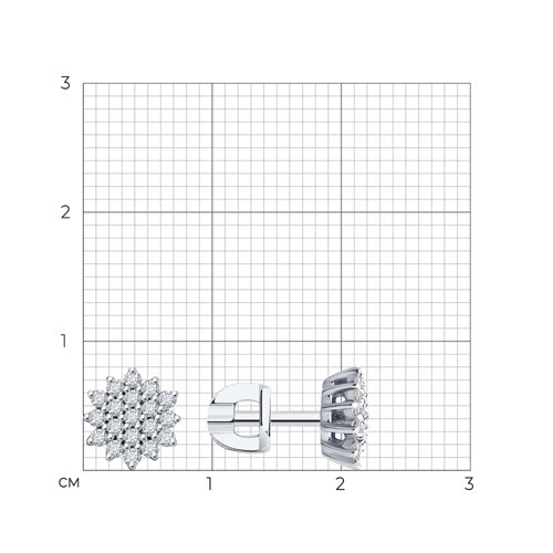 Серьги 1021965-3
