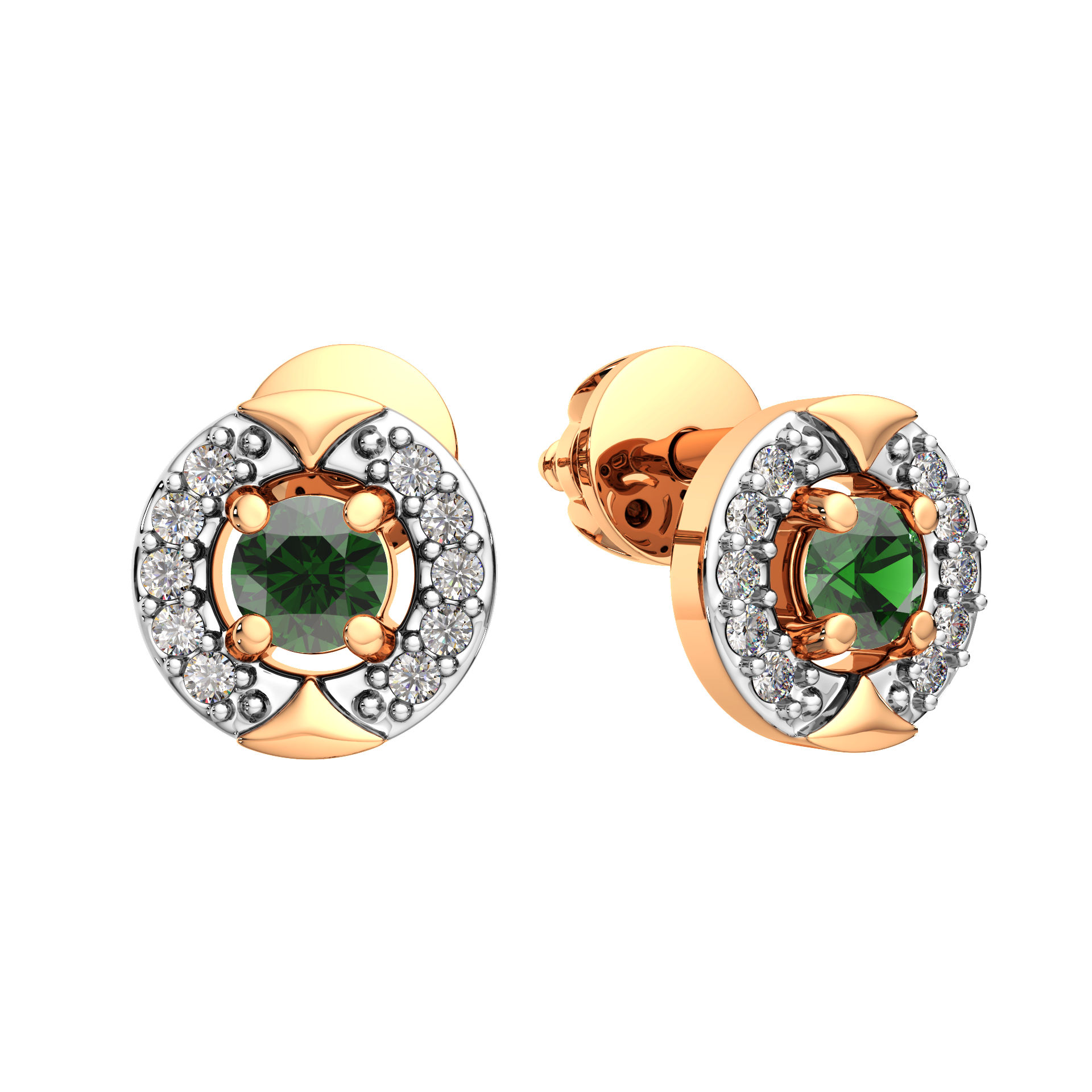 Серьги 3D2089.14K.R.ZZ