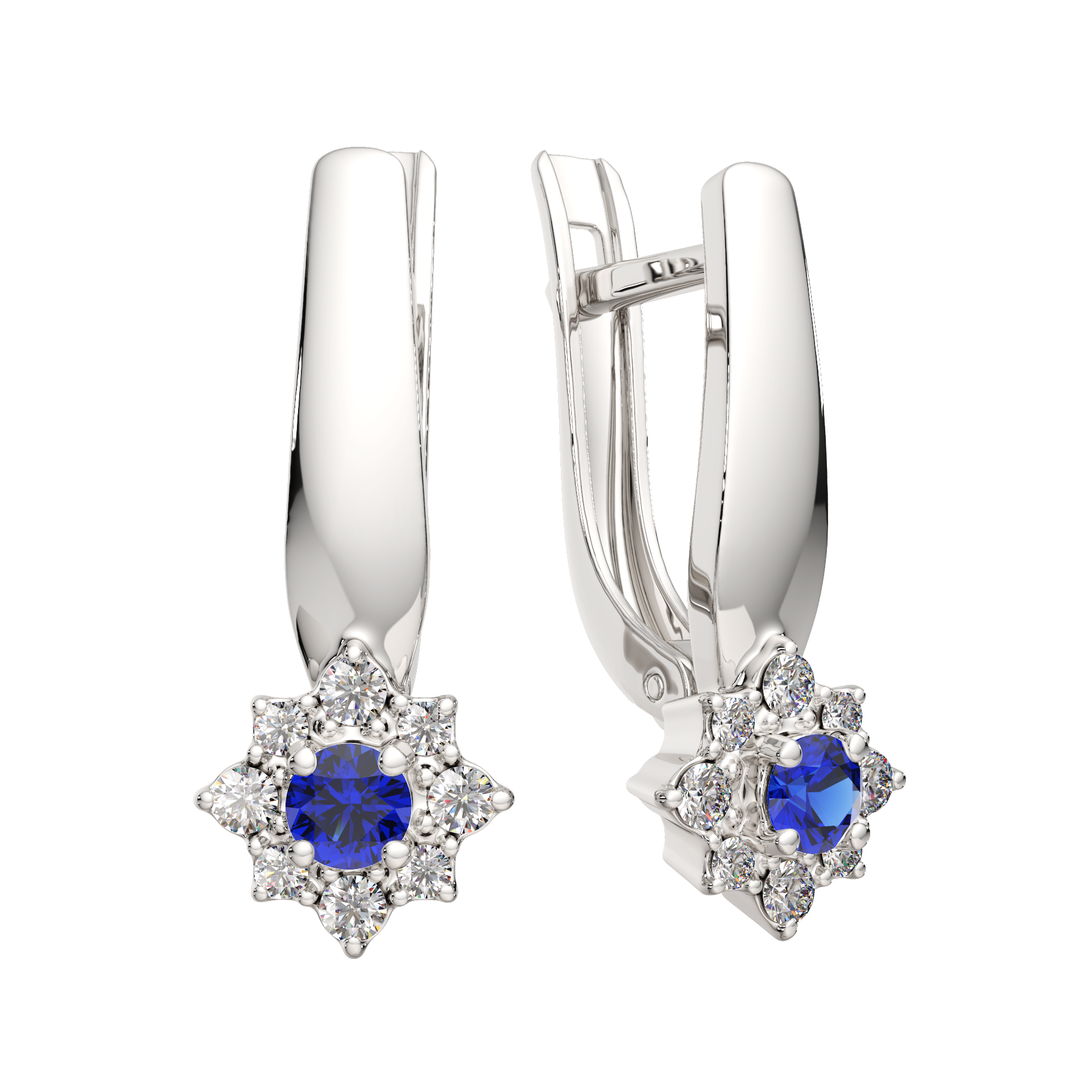 Серьги 3D10142.14K.W.ZZ