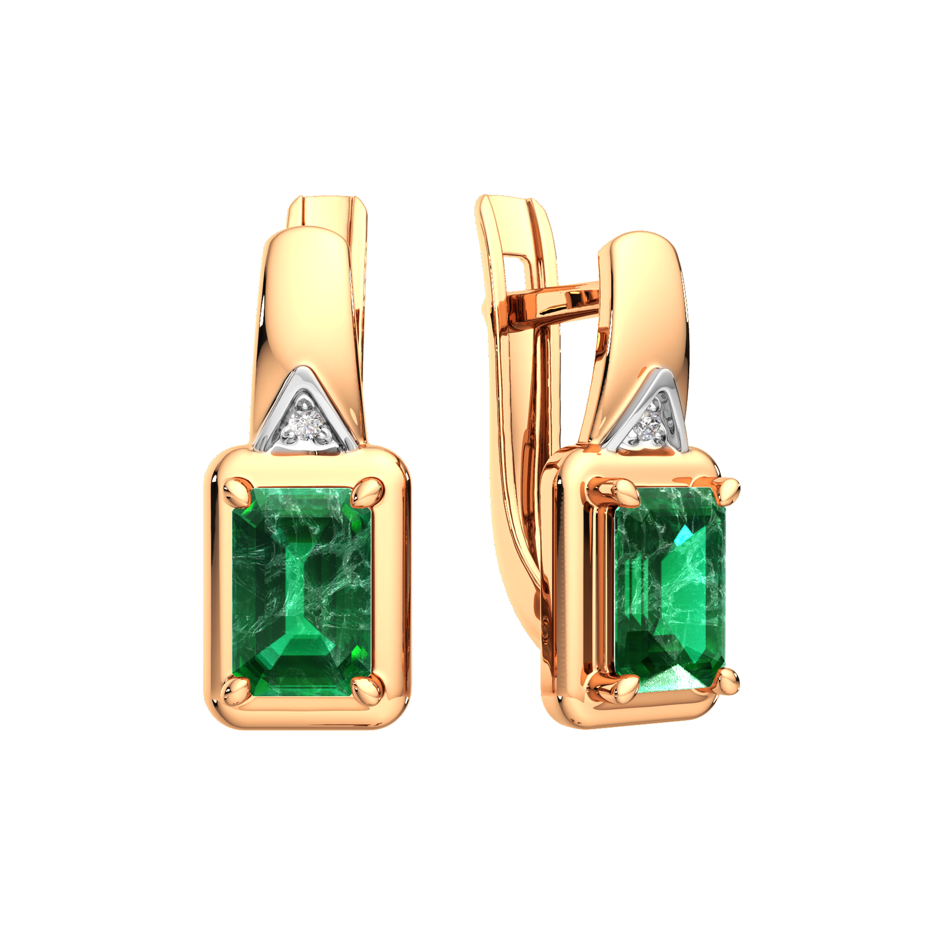 Серьги 3D20234.14K.R.ZZ