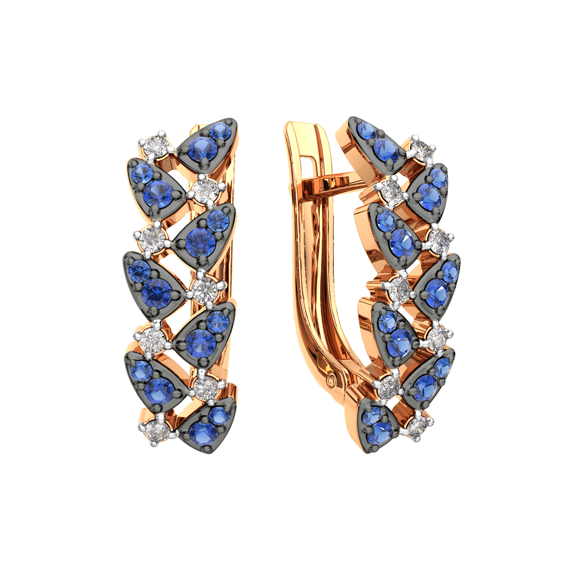 Серьги 3D10174.14K.R.ZZ