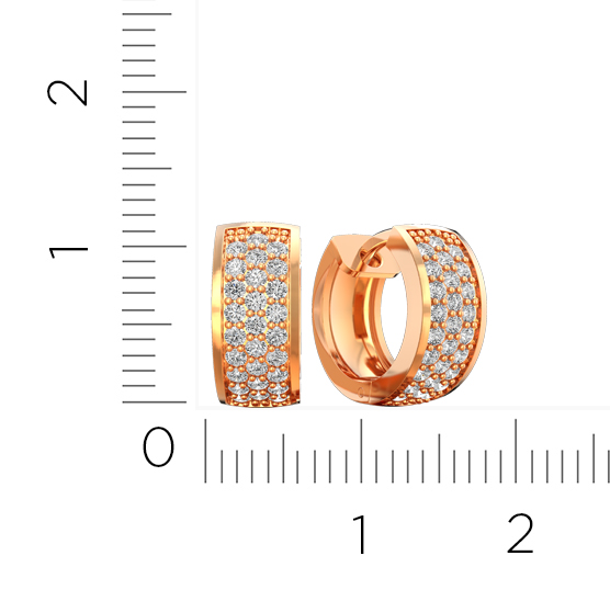 Серьги 310629.14K.R