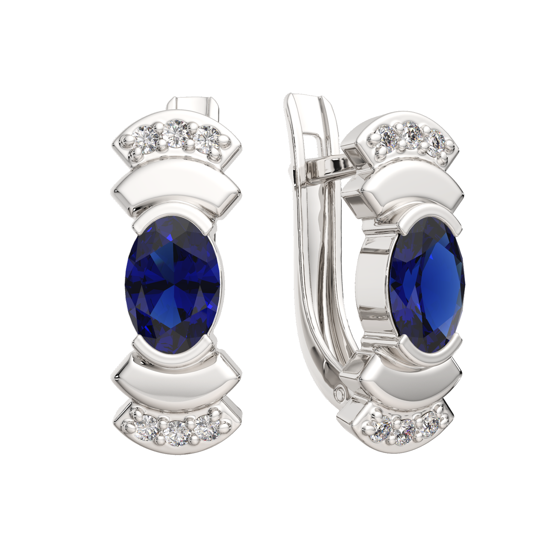 Серьги 3D10127.14K.W.ZZ