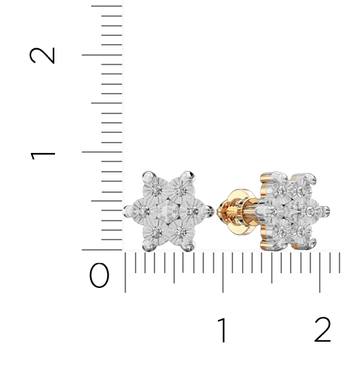 Серьги 3D00198.14K.B