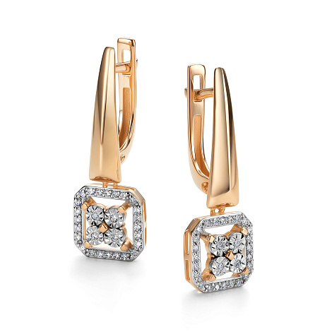 Серьги 26205-100 Серьги 26205-100