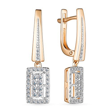 Серьги 25663-100 Серьги 25663-100