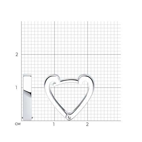 Серьги 94024399