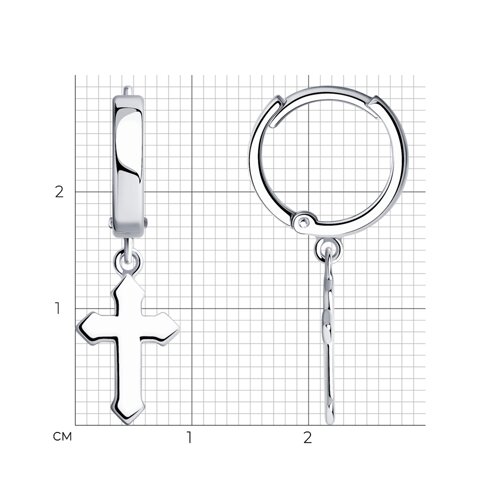 Серьги 94025107