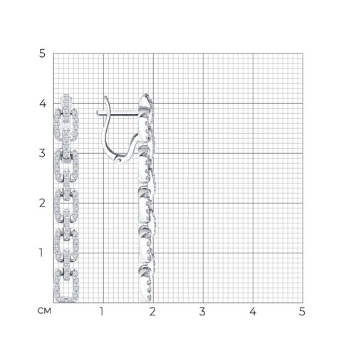 Серьги 1022183-3
