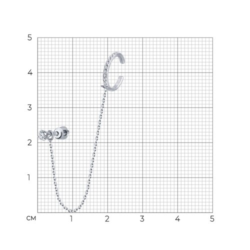 Серьга 1170016-3
