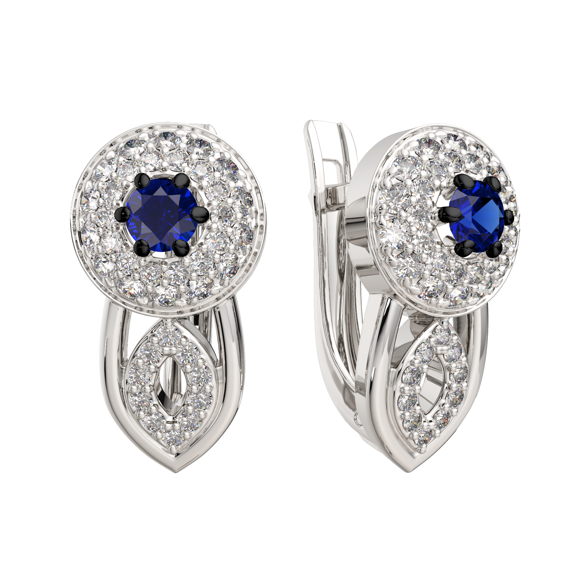 Серьги 3D10124.14K.W.ZZ