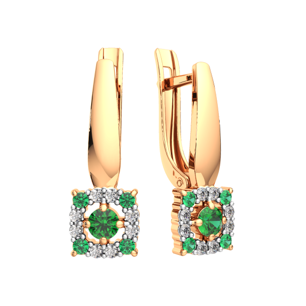Серьги 3D20123.14K.R.ZZ Серьги 3D20123.14K.R.ZZ