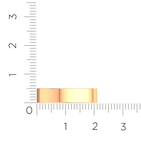 Кольцо обр. 105021.14K.R.ZZ