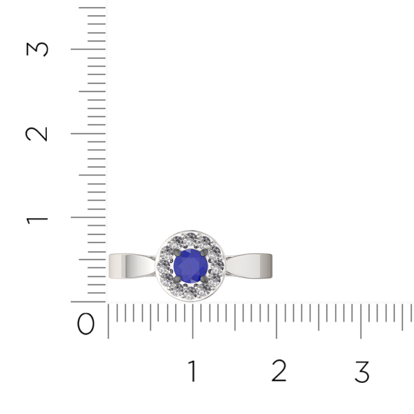 Кольцо 2D10162.14K.W.ZZ