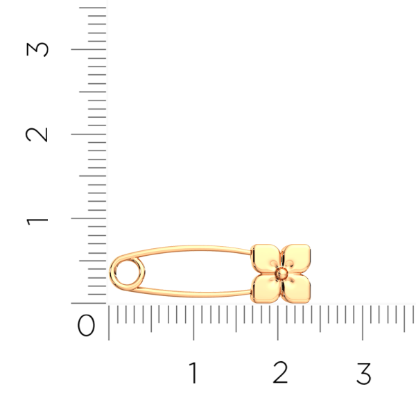 Брошь 930032.14K.R.ZZ