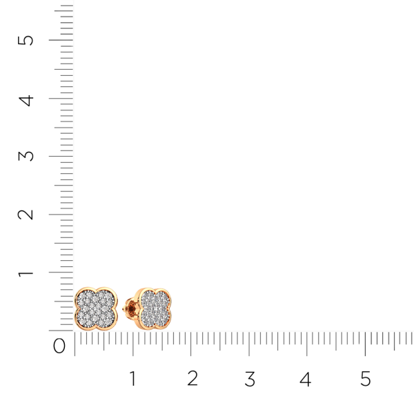 Серьги 3D00425.14K.R.ZZ Серьги 3D00425.14K.R.ZZ