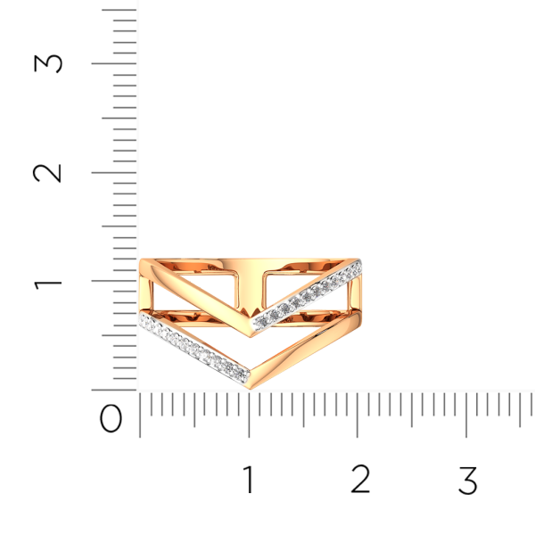 Кольцо 210884.14K.R.ZZ