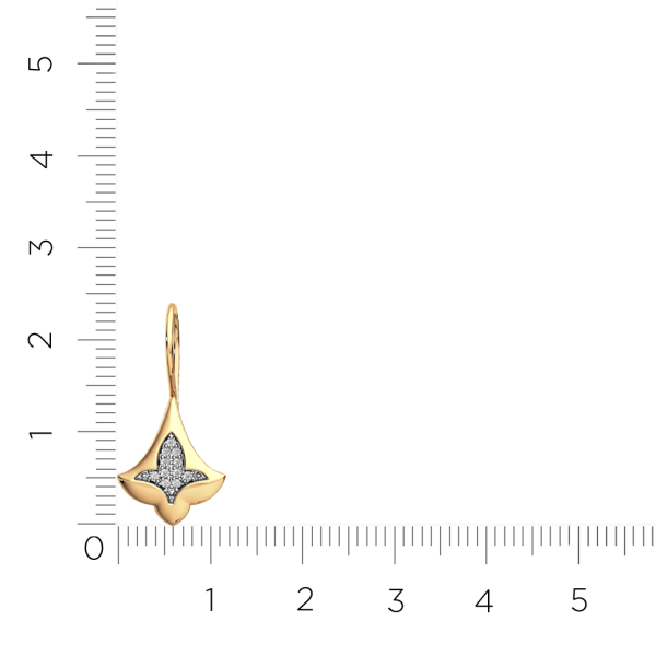Серьги 3101517.14K.R.ZZ