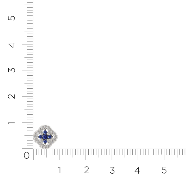 Серьги 3D10111.14K.W.ZZ