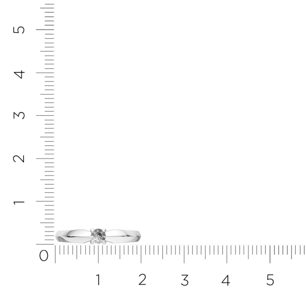 Кольцо 2D00296.14K.W.ZZ