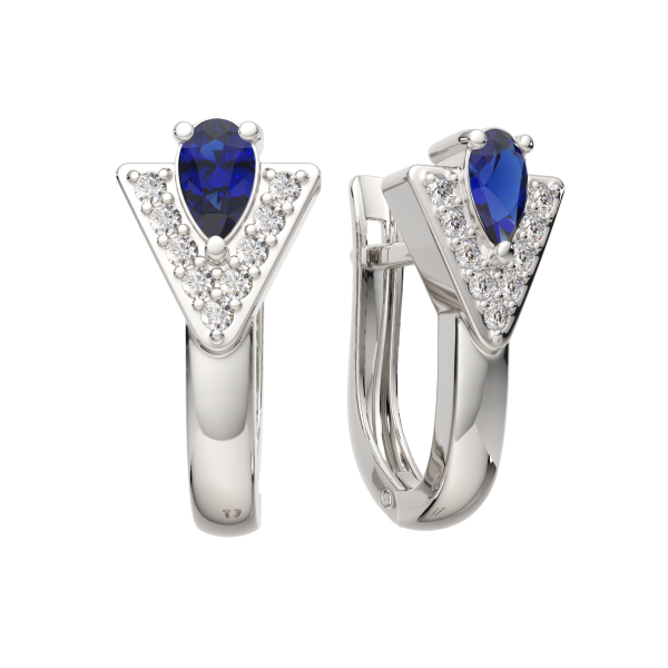 Серьги 3D10160.14K.W.ZZ Серьги 3D10160.14K.W.ZZ