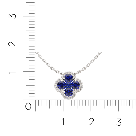 Колье 5D1098.14K.W