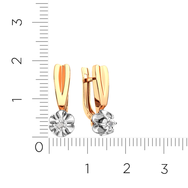 Серьги 3D00154.14K.B Серьги 3D00154.14K.B