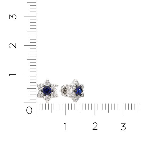 Серьги 3D10147.14K.W.ZZ