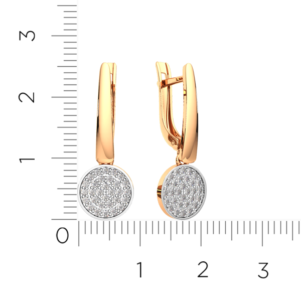 Серьги 3D00554.14K.R.ZZ