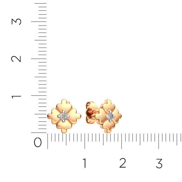 Серьги 3101662.14K.R Серьги 3101662.14K.R