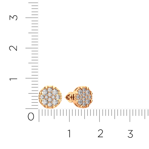 Серьги 310644.14K.R Серьги 310644.14K.R