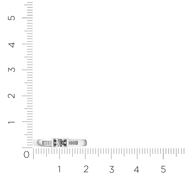 Кольцо 2D00270.14K.W.ZZ
