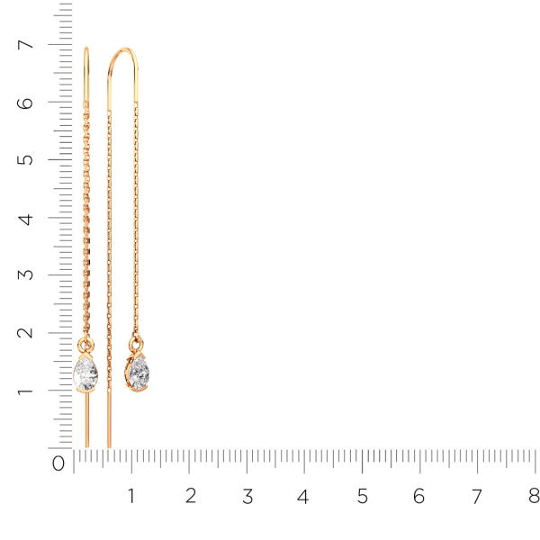 Серьги 310823.14K.R Серьги 310823.14K.R