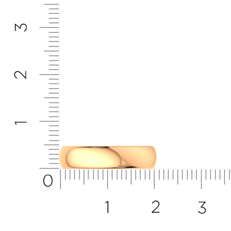Кольцо обр. 105009.14K.R.ZZ