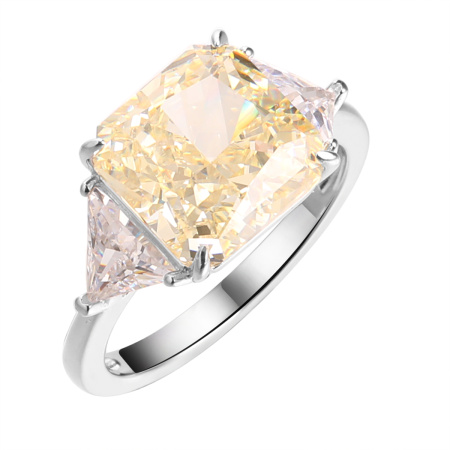 Кольцо CZ-R04270-X-W-LY-X-W