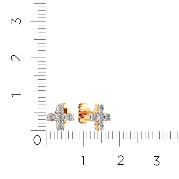 Серьги 3101636.14K.R Серьги 3101636.14K.R