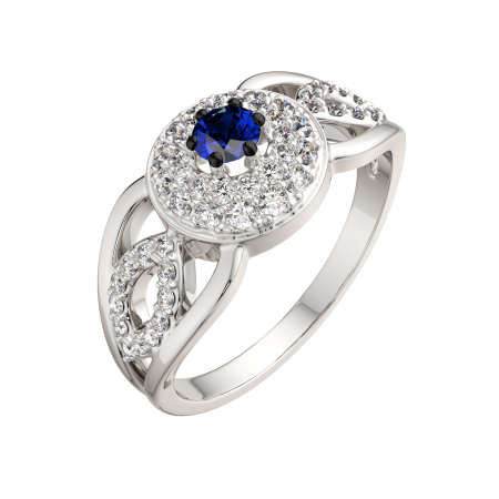 Кольцо 2D10124.14K.W.ZZ