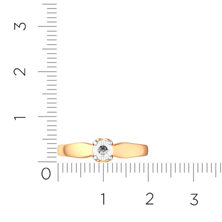 Кольцо 2D00726.14K.B.ZZ