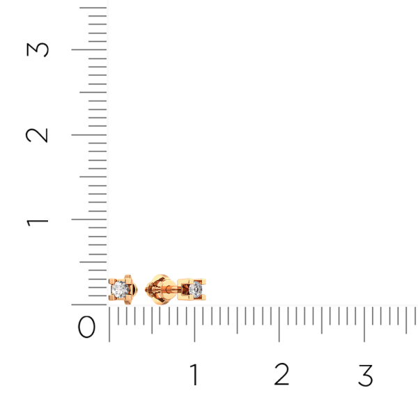 Серьги 3D00106.14K.R