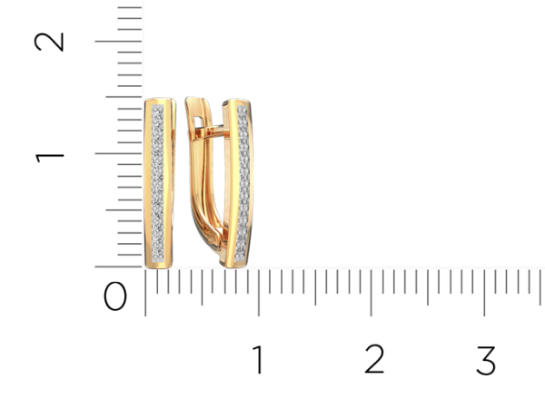 Серьги 3D00203.14K.R.ZZ Серьги 3D00203.14K.R.ZZ