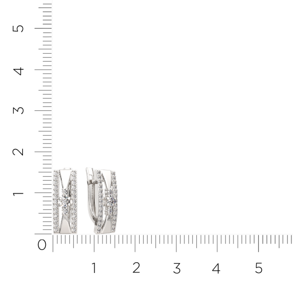 Серьги 3D00448.14K.W.ZZ